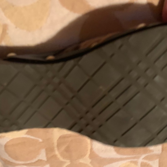 Vintage Burberry Wooden Clog in Classic Tartan - Picture 6 of 7